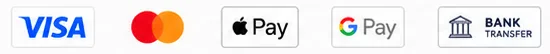 We accept payment - cards
